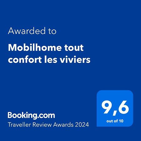 Mobilhome Tout Confort Les Viviers Леж-Кап-Ферре Экстерьер фото